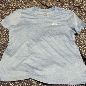 Under Armour Women's Heathered Blue Tee